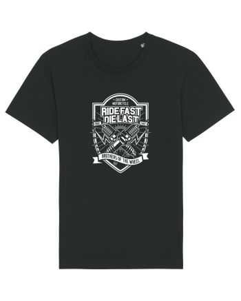 Ride Fast or Die Last Garrage White Black