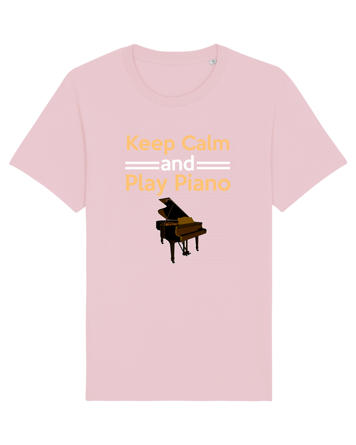 Tricou mânecă scurtă Unisex Rocker Cotton Pink
