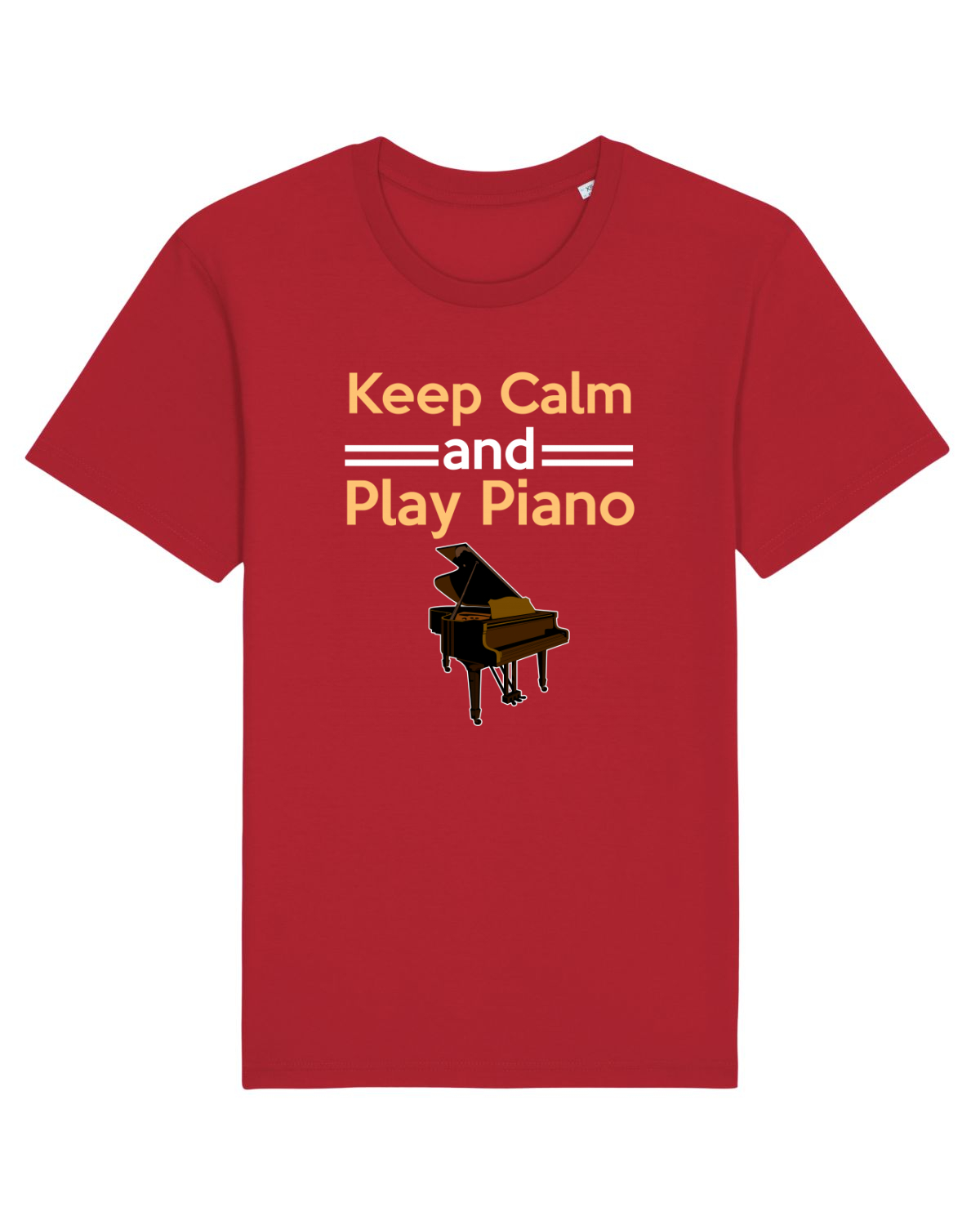 Tricou mânecă scurtă Unisex Rocker Red