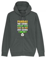 PANDA Hanorac cu fermoar Unisex Connector