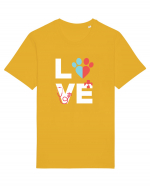 LOVE Tricou mânecă scurtă Unisex Rocker