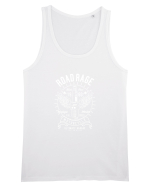 Road Rage Moto White Maiou Bărbat Runs