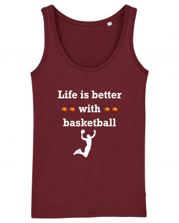 BASKETBALL  Burgundy