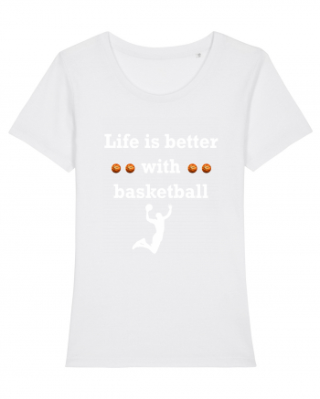 BASKETBALL  White