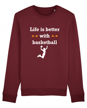 BASKETBALL  Burgundy