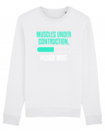 MUSCLES Bluză mânecă lungă Unisex Rise