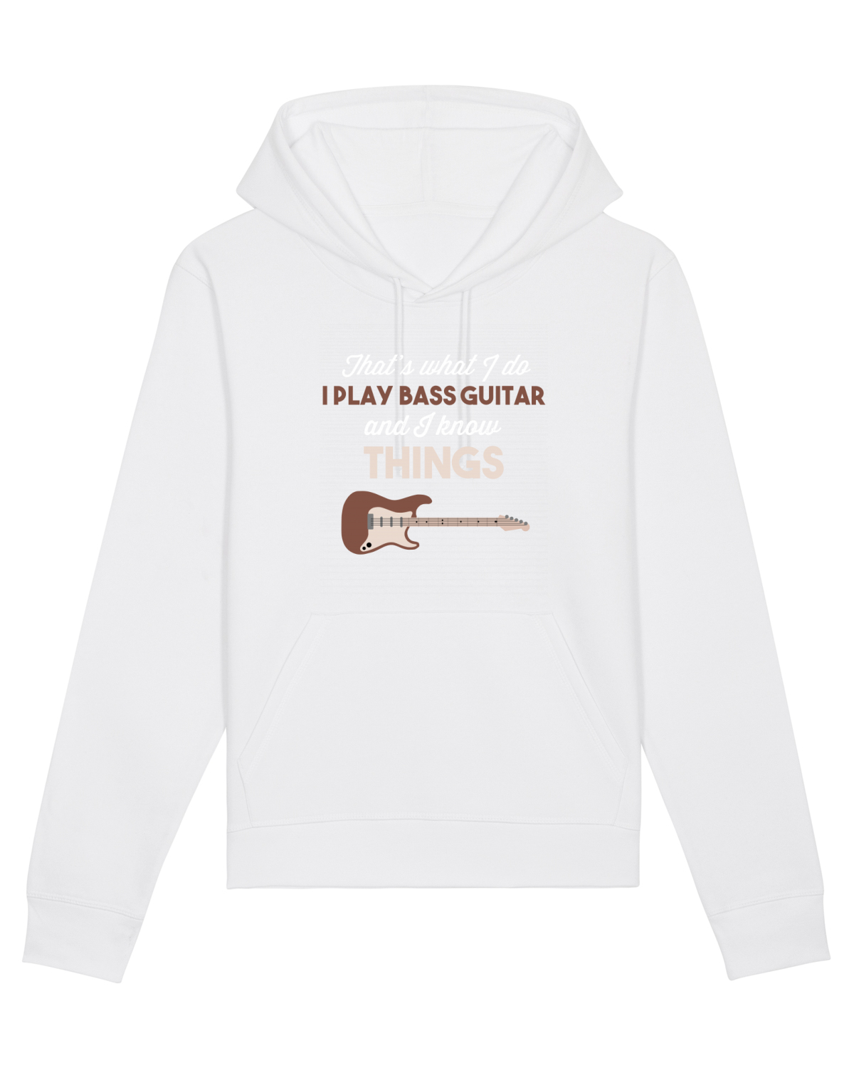 Hanorac Unisex Drummer White