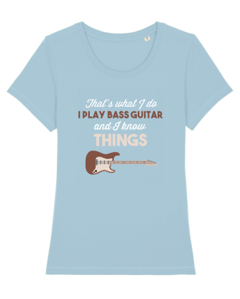 BASS GUITAR Sky Blue