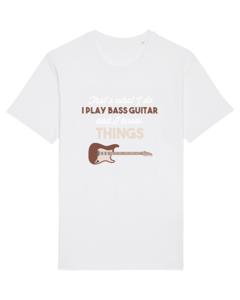 BASS GUITAR White