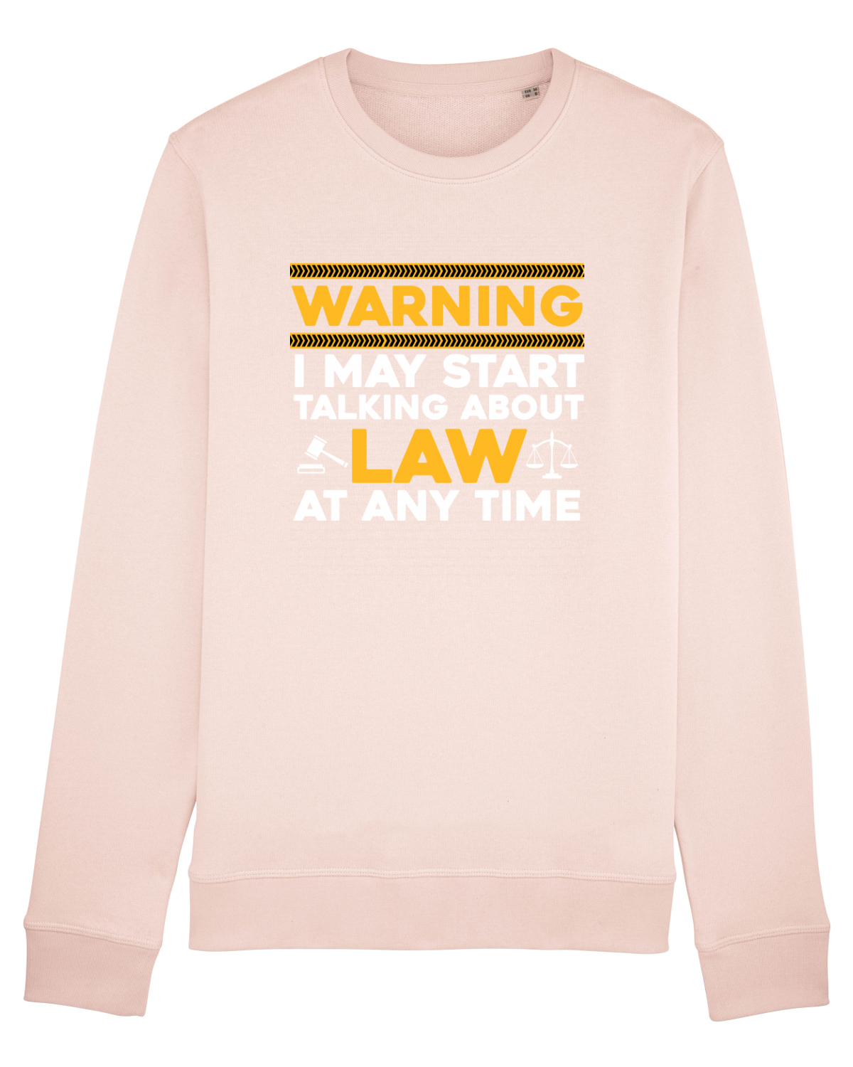 Bluză mânecă lungă Unisex Rise Candy Pink