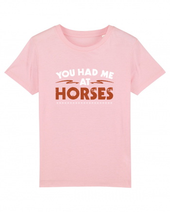 HORSES Cotton Pink