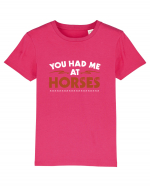 HORSES Tricou mânecă scurtă  Copii Mini Creator