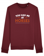 HORSES Bluză mânecă lungă Unisex Rise