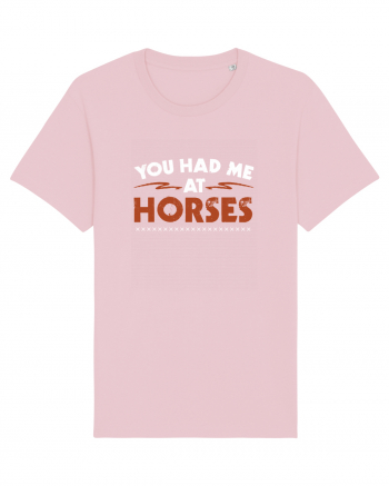 HORSES Cotton Pink