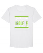 GOLF Tricou mânecă scurtă guler larg Bărbat Skater