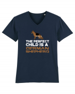 GERMAN SHEPHERD Tricou mânecă scurtă guler V Bărbat Presenter