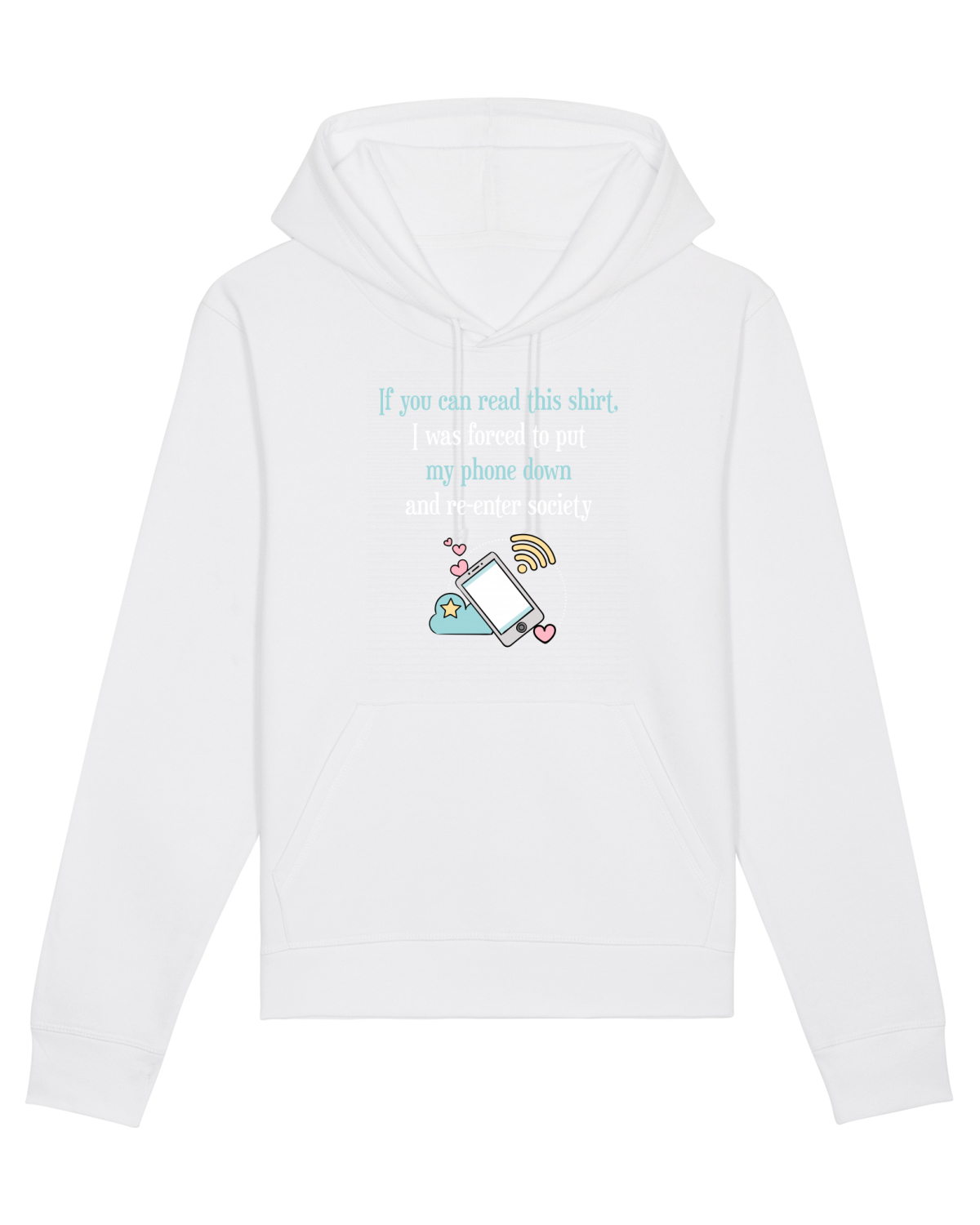 Hanorac Unisex Drummer White