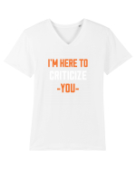 CRITICA Tricou mânecă scurtă guler V Bărbat Presenter