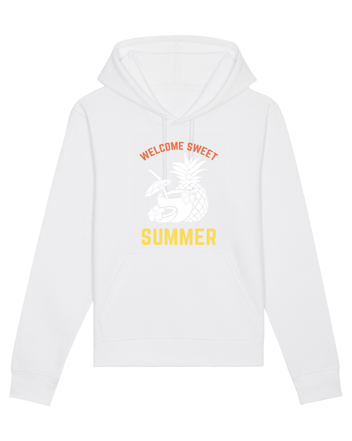 Hanorac Unisex Drummer White