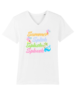 SUMMER Tricou mânecă scurtă guler V Bărbat Presenter