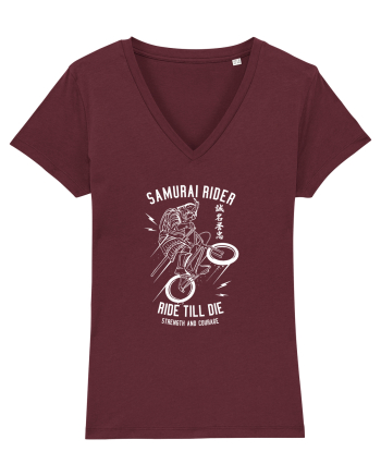 Samurai Rider BMX White Burgundy
