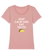 TACO Tricou mânecă scurtă guler larg fitted Damă Expresser