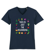 VEGAN Tricou mânecă scurtă guler V Bărbat Presenter