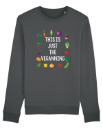 VEGAN Bluză mânecă lungă Unisex Rise