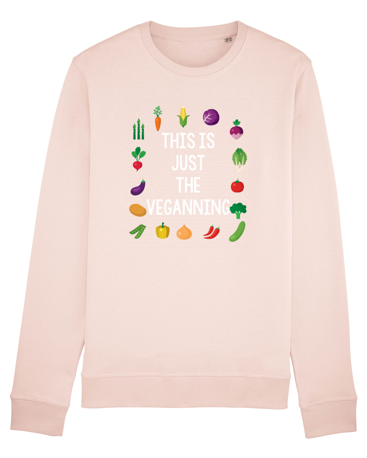 Bluză mânecă lungă Unisex Rise Candy Pink