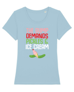 BUMP Tricou mânecă scurtă guler larg fitted Damă Expresser