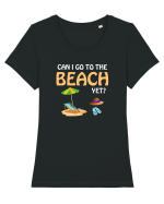 SUMMER Tricou mânecă scurtă guler larg fitted Damă Expresser