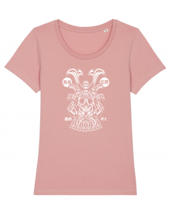 Samurai Skull White Canyon Pink