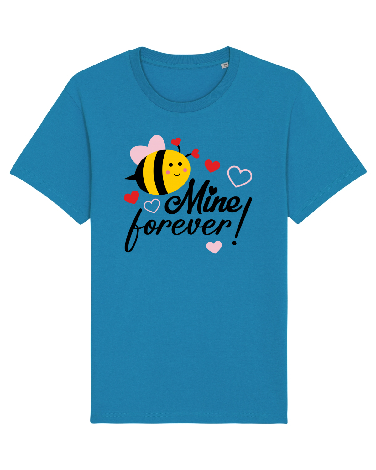 Tricou mânecă scurtă Unisex Rocker Azur
