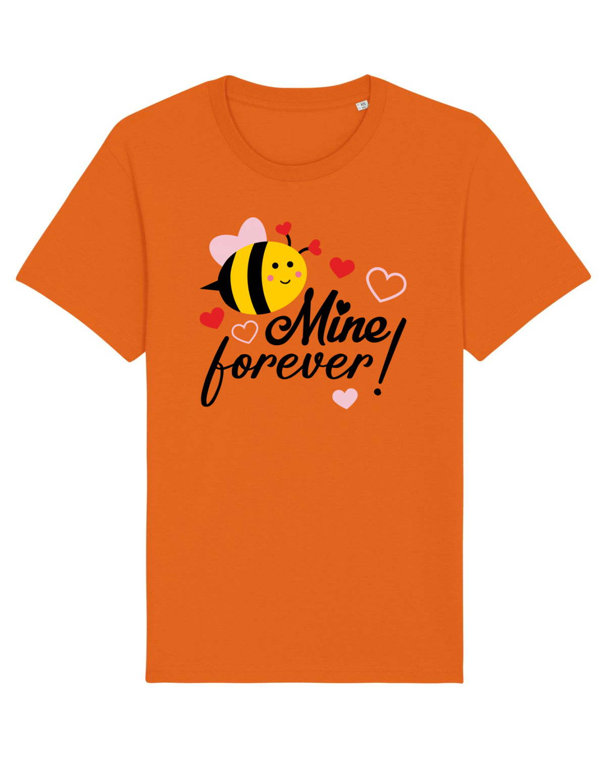 Tricou mânecă scurtă Unisex Rocker Bright Orange