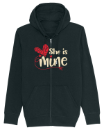 She is mine Hanorac cu fermoar Unisex Connector