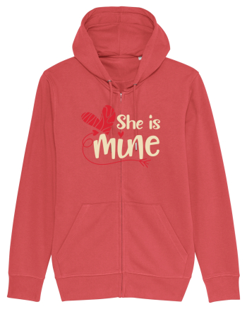 She is mine Carmine Red