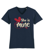 She is mine Tricou mânecă scurtă guler V Bărbat Presenter