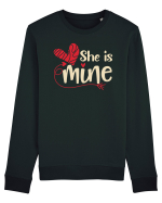 She is mine Bluză mânecă lungă Unisex Rise