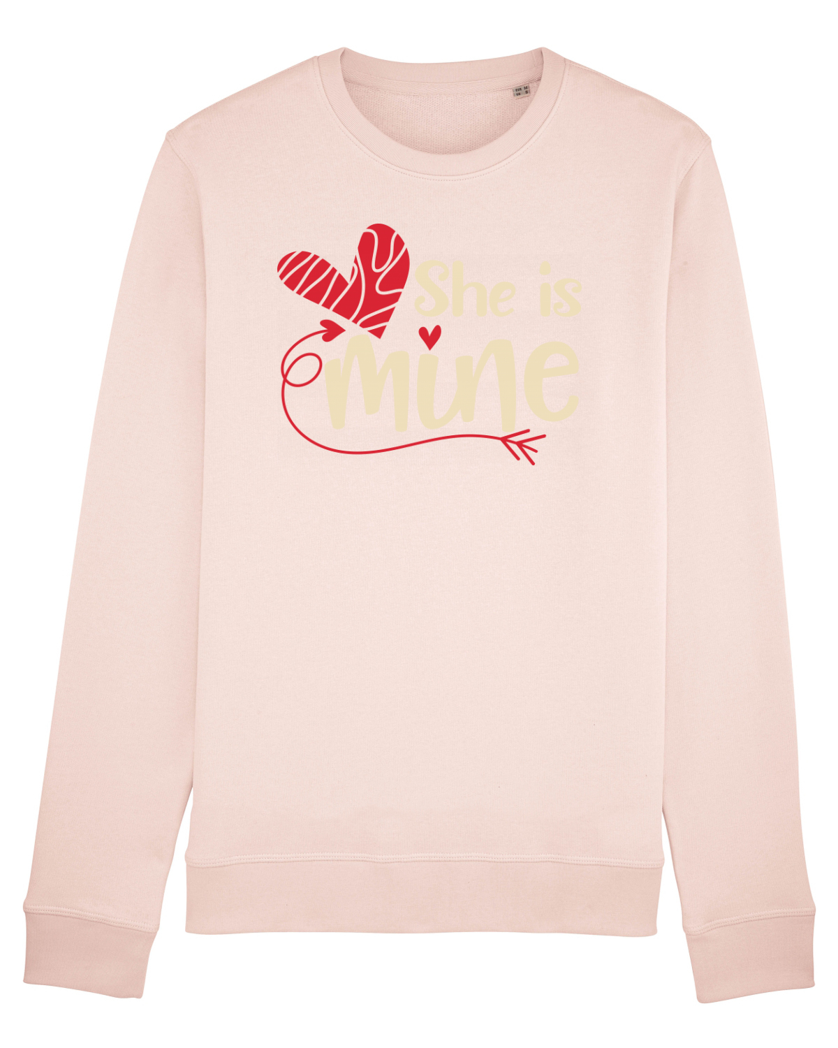 Bluză mânecă lungă Unisex Rise Candy Pink