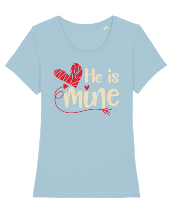 He is mine Sky Blue