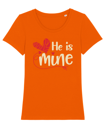 He is mine Bright Orange
