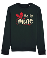 He is mine Bluză mânecă lungă Unisex Rise