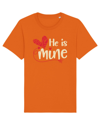 He is mine Bright Orange