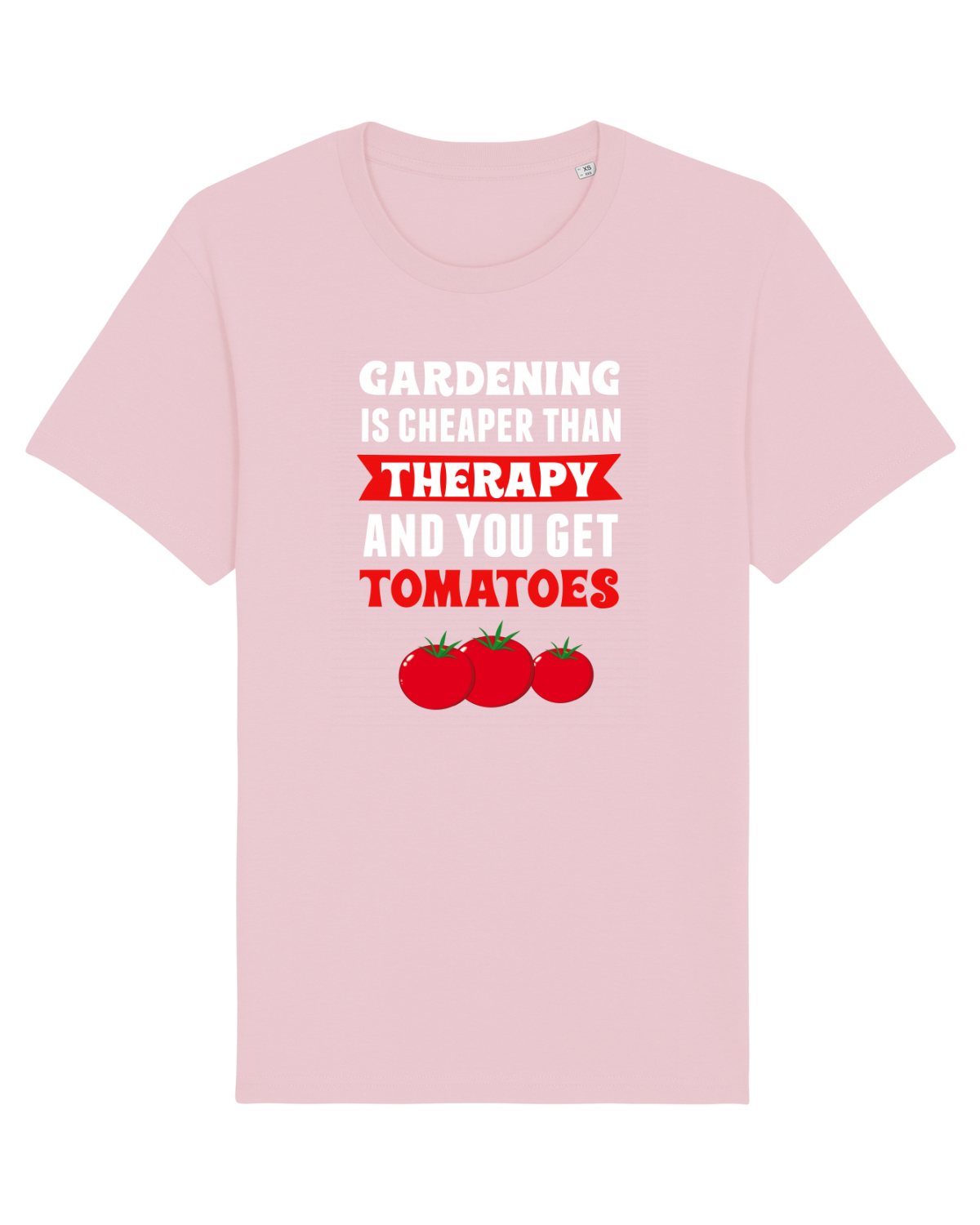 Tricou mânecă scurtă Unisex Rocker Cotton Pink