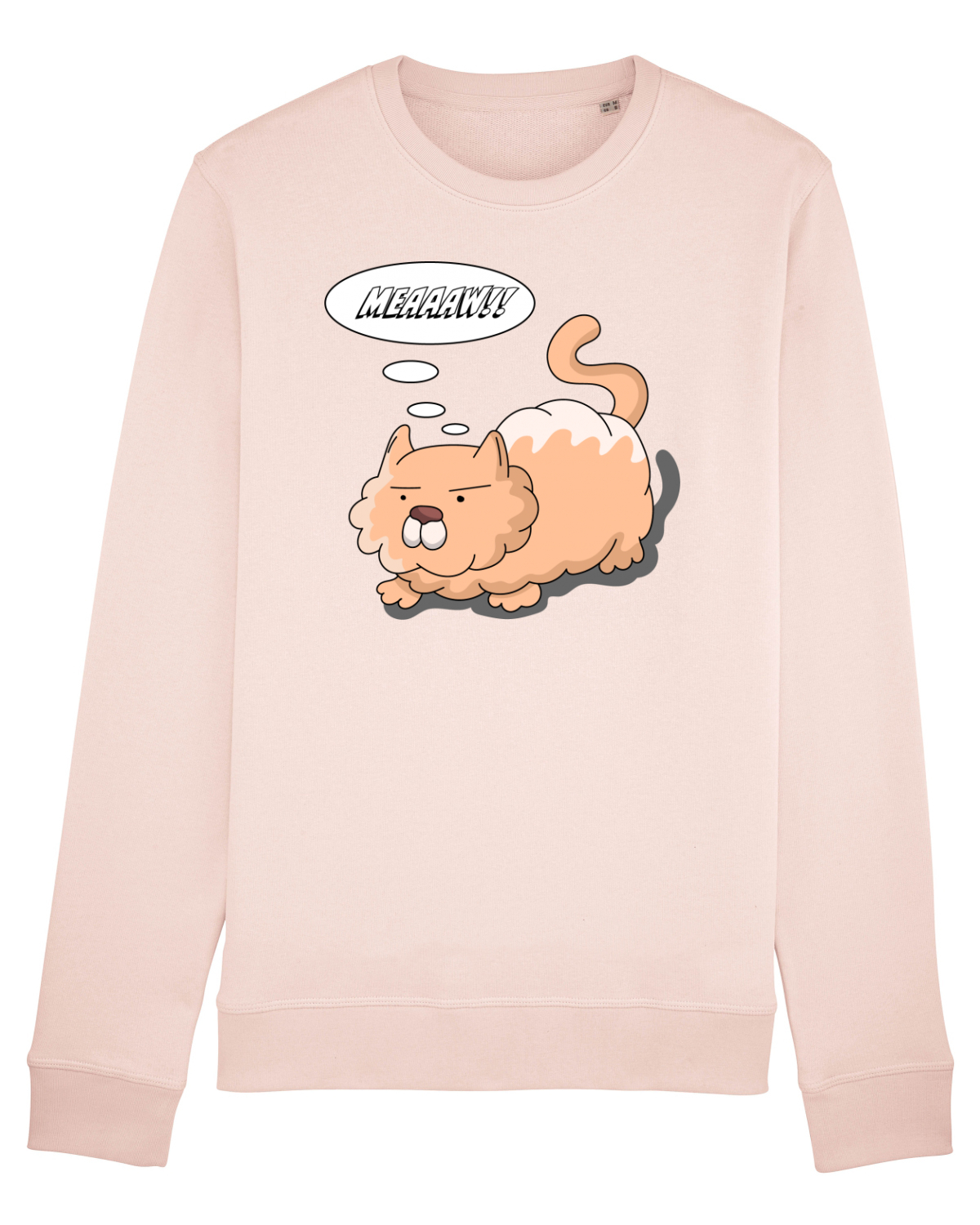 Bluză mânecă lungă Unisex Rise Candy Pink
