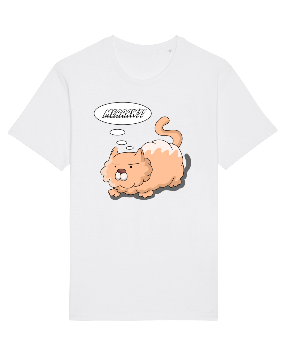 Tricou mânecă scurtă Unisex Rocker White