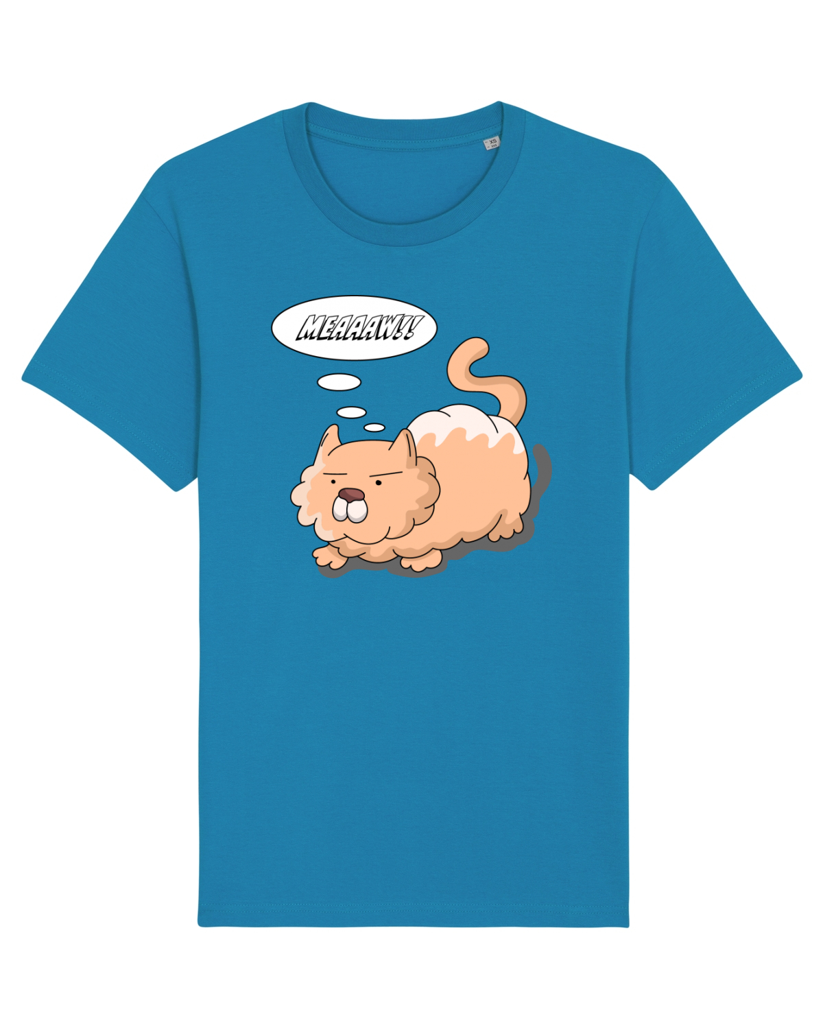 Tricou mânecă scurtă Unisex Rocker Azur