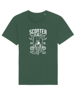 Scooter Classic Vespa White Tricou mânecă scurtă Unisex Rocker