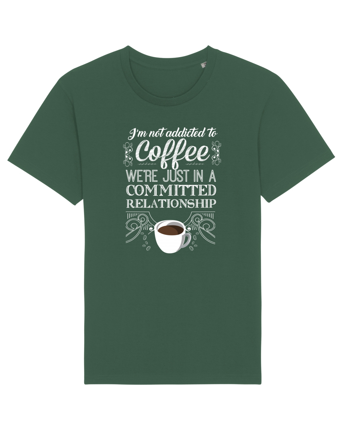 Tricou mânecă scurtă Unisex Rocker Bottle Green