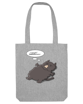 Pisica neagră obosită Meaw... Heather Grey